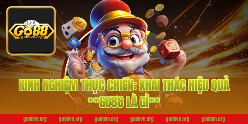 Kinh nghiệm thực chiến: Khai thác hiệu quả **go88 là gì**